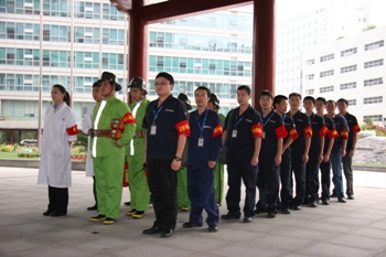 迈瑞消防演习