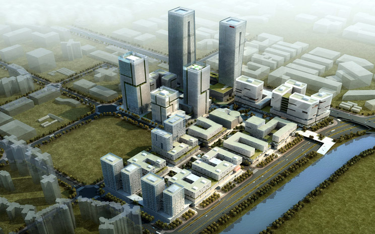 深圳湾项目效果图