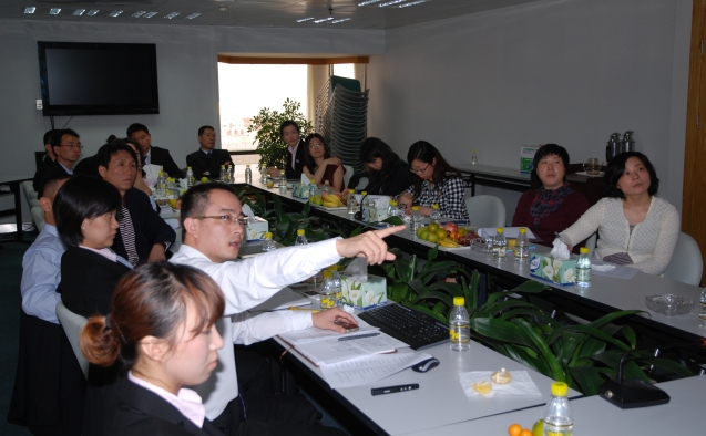 集团会议室沟通交流